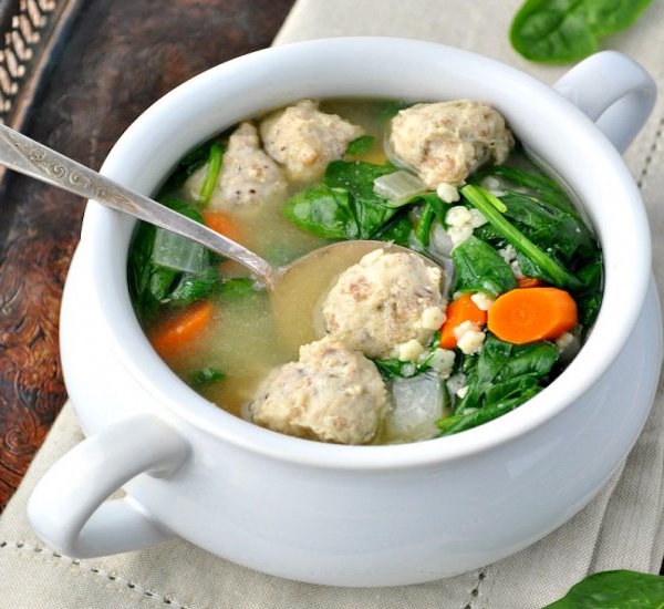 slow cooker italian wedding soup