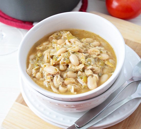 white chicken chili for two