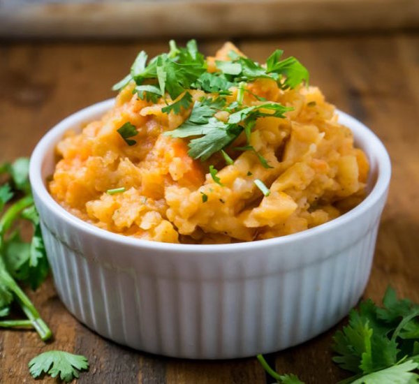 carrot mashed potato