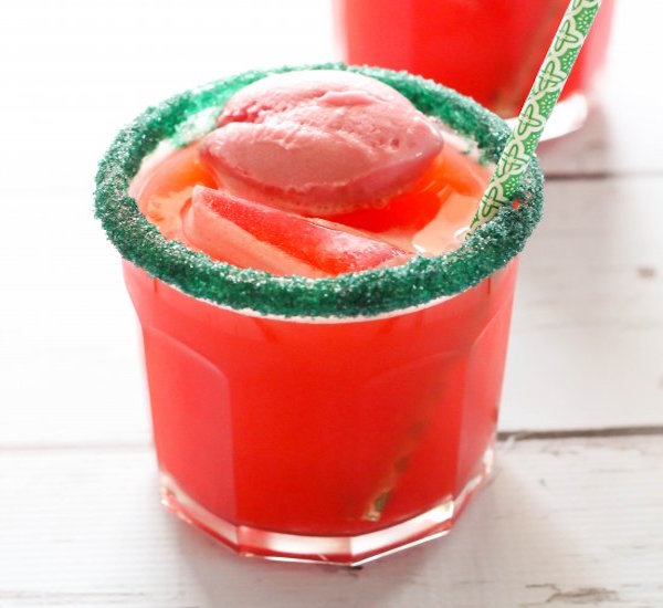 christmas sherbert punch