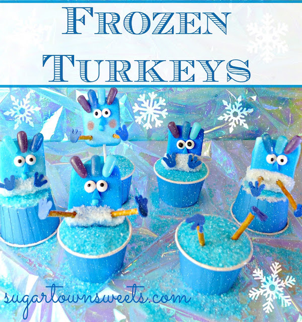 frozen turkeys