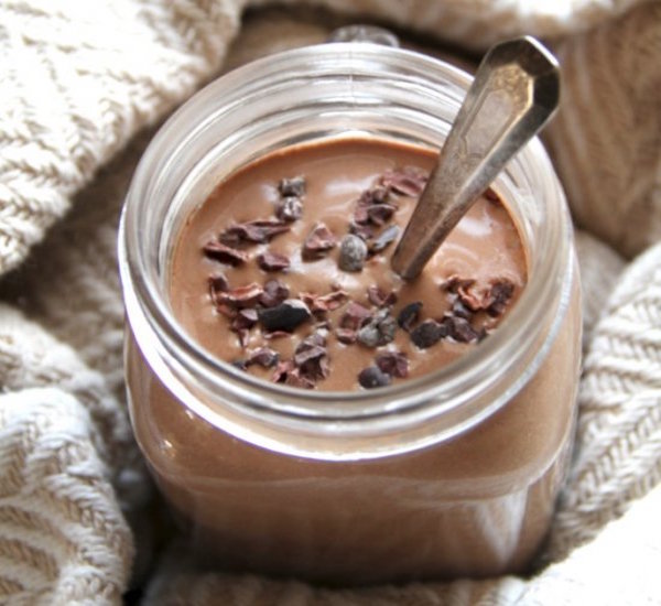 hot chocolate breakfast smoothie