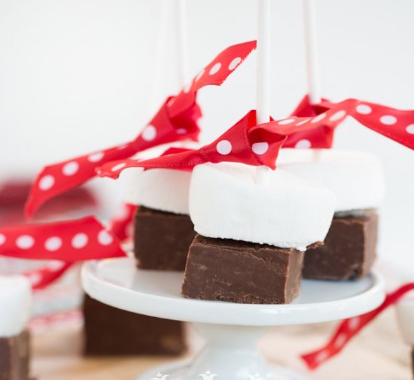 hot chocolate on a stick