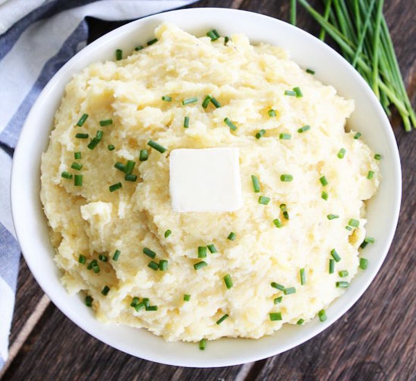 slow cooker mashed potatoes