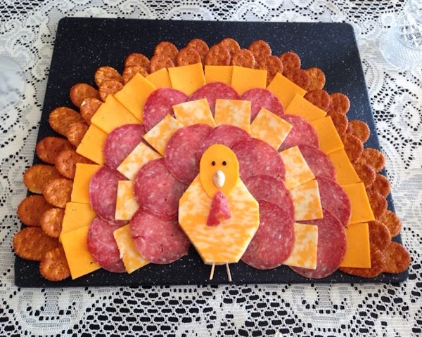 turkey cheese tray