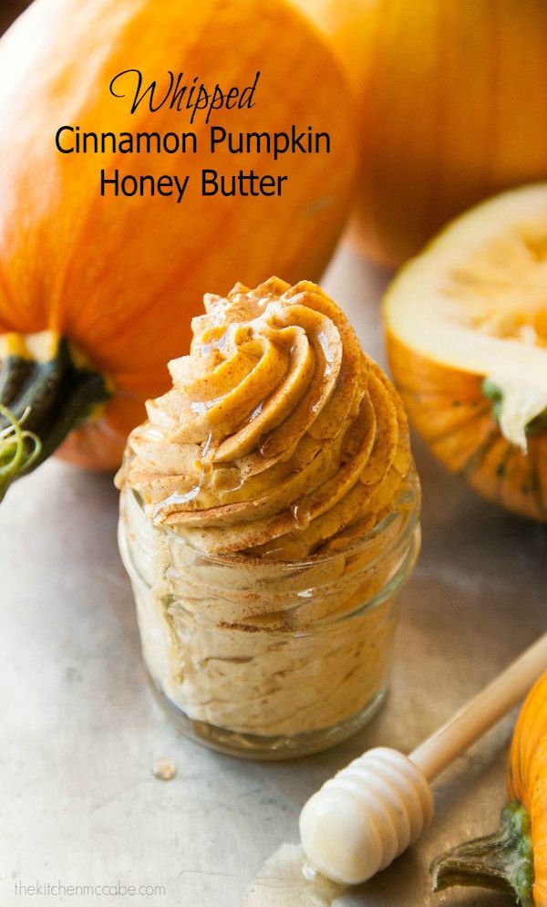 whipped cinnamon pumpkin honey butter