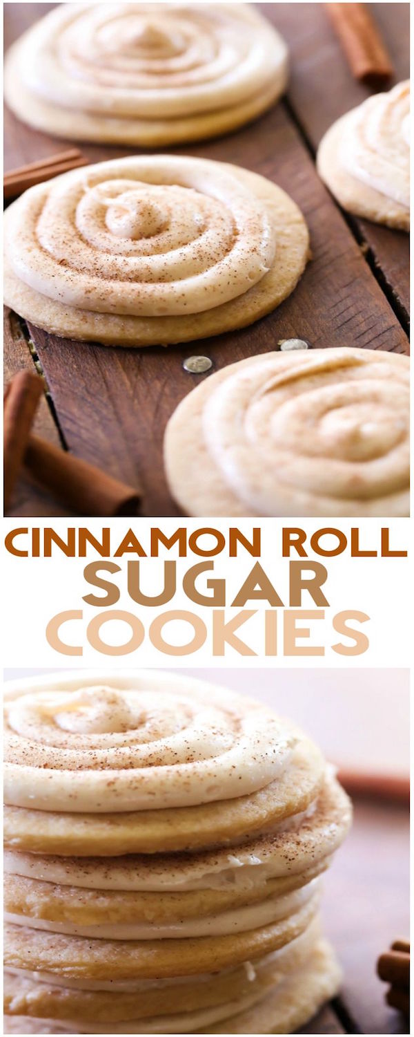 cinnamon roll sugar cookies