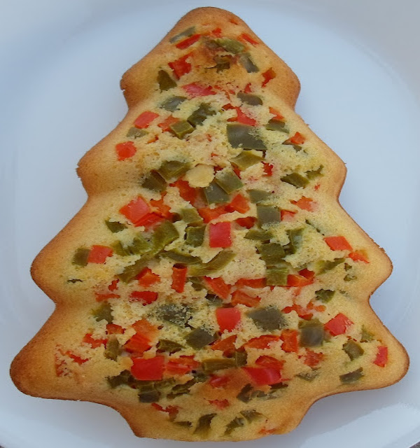 cornbread Christmas tree