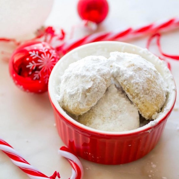 eggless snowball cookies