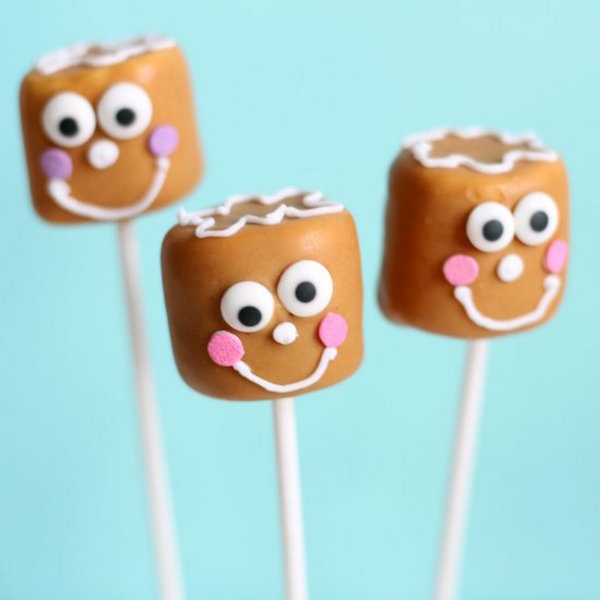 gingerbread man marshmallows