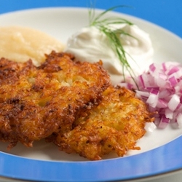 potato latkes