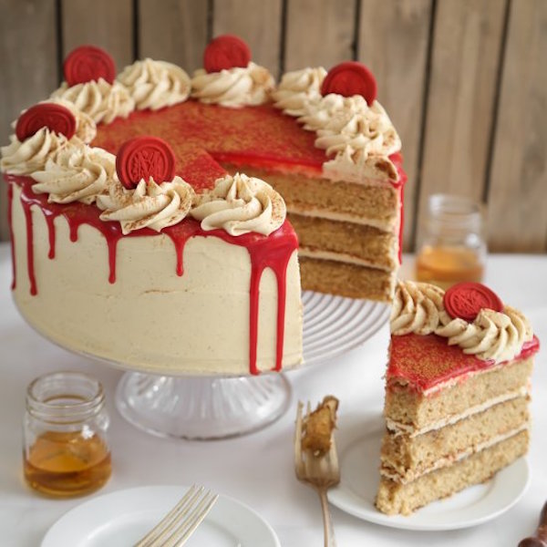 bourbon vanilla layer cake