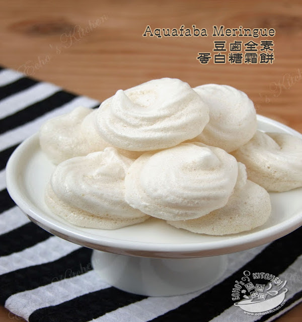 vegan meringue using aquafaba