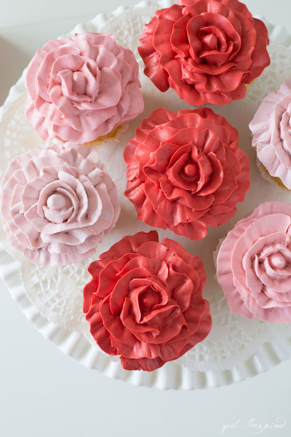 Rose-Cupcakes