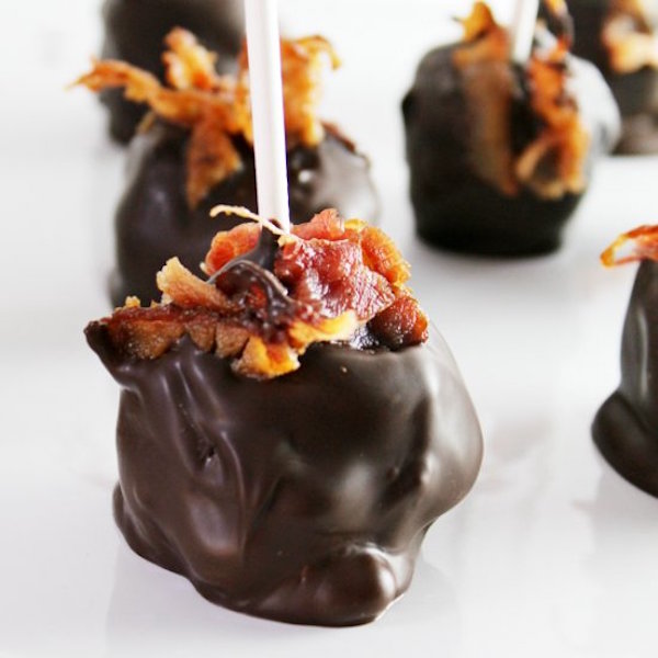 maple bacon cake pops