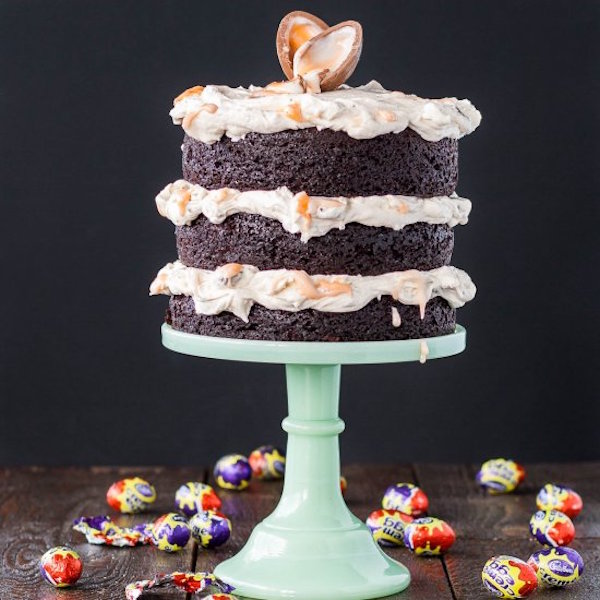 cadbury creme egg cake