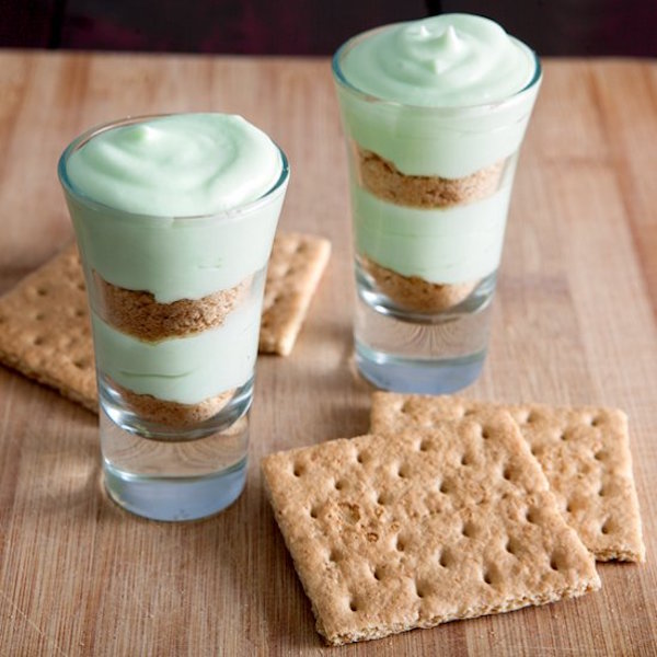 shamrock dessert shooters