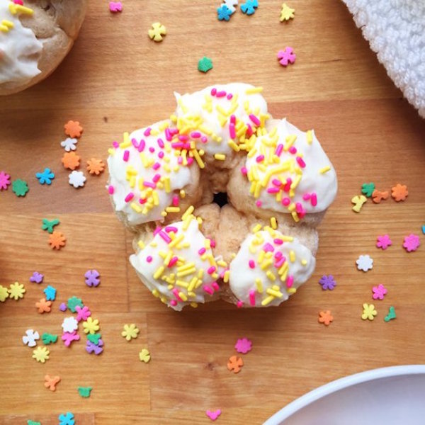 flower donut