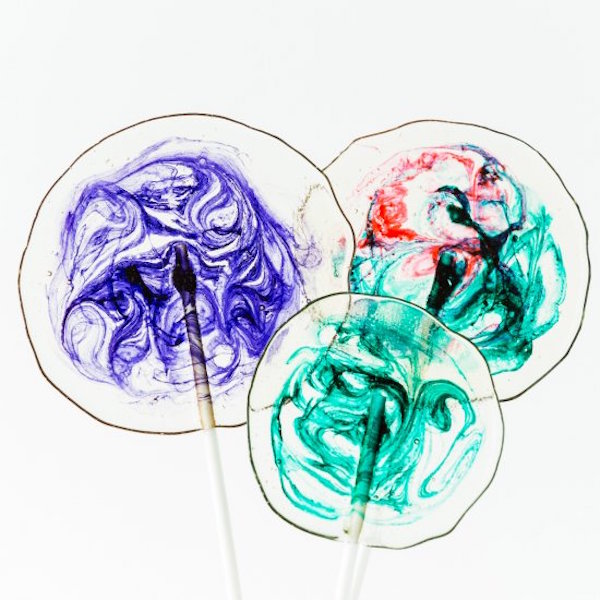 homemade lollipops