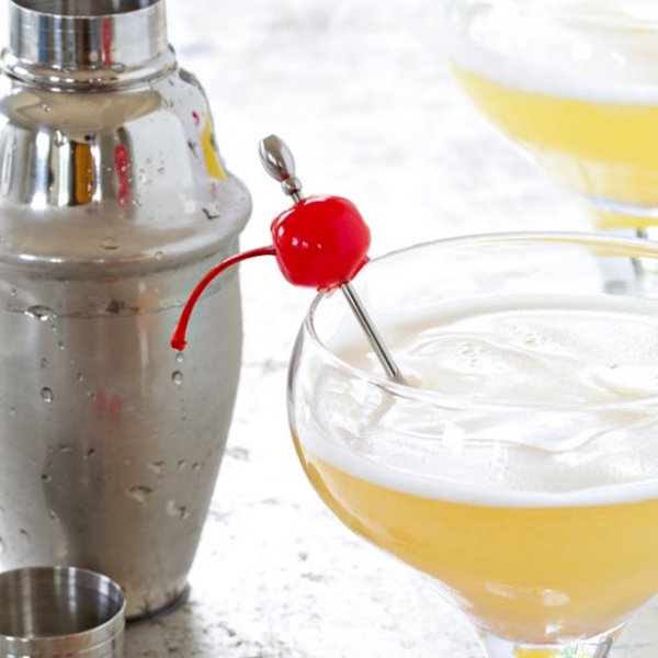 pineapple upside down cake cocktail