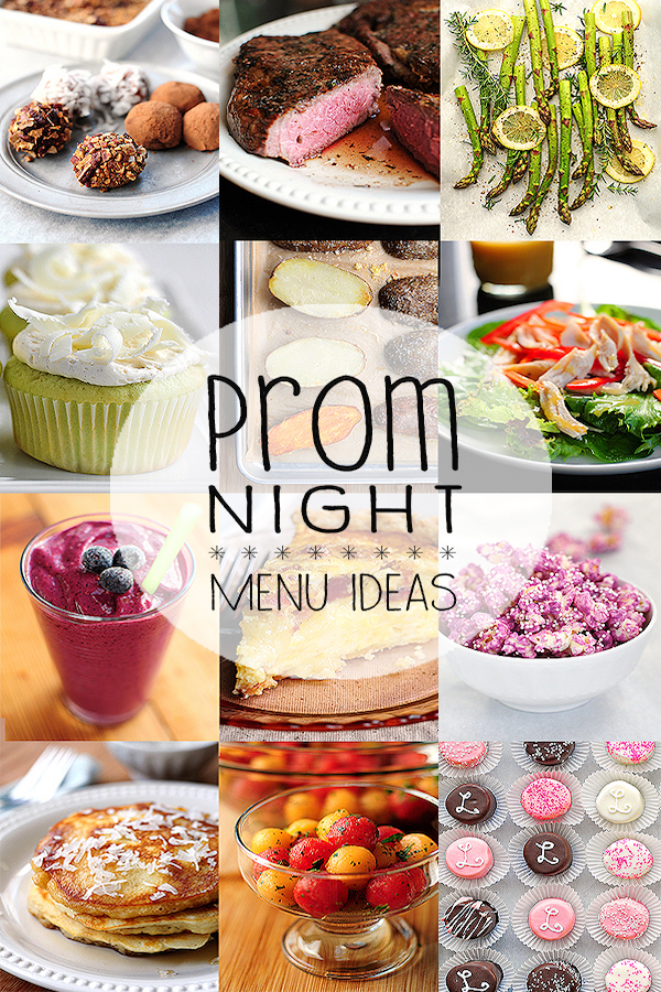 prom-menu-ideas