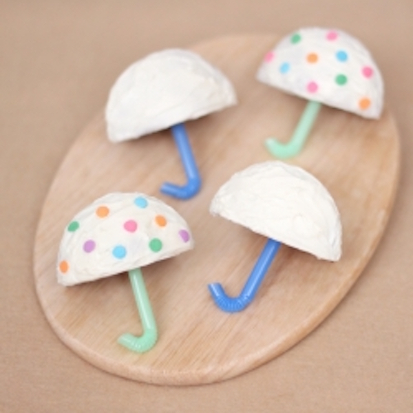 umbrella cupcakes