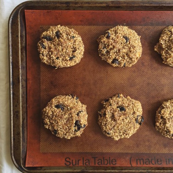 banana cranberry breakfast cookies