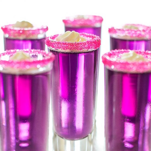 candy-sweet jello shots