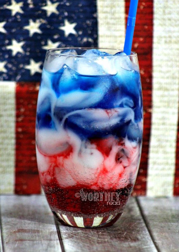 captain america kids drink