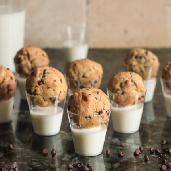 mini chocolate chip cookies