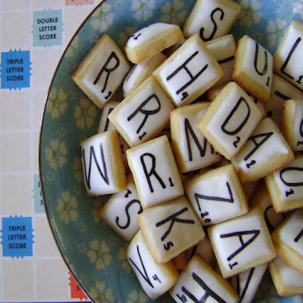 scrabble cookies