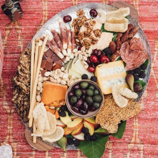 summer cheese board