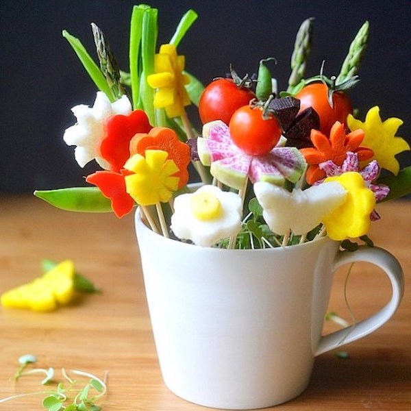 veggie bouquet