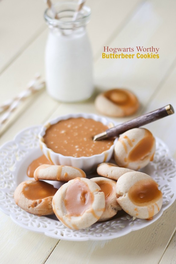 Butterbeer cookies