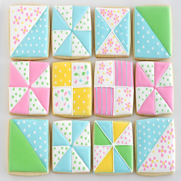 Quilt cookies