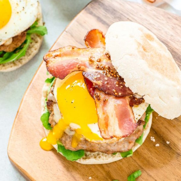 breakfast burger