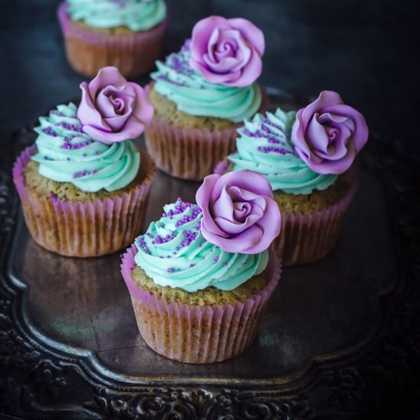 earl grey cupcakes