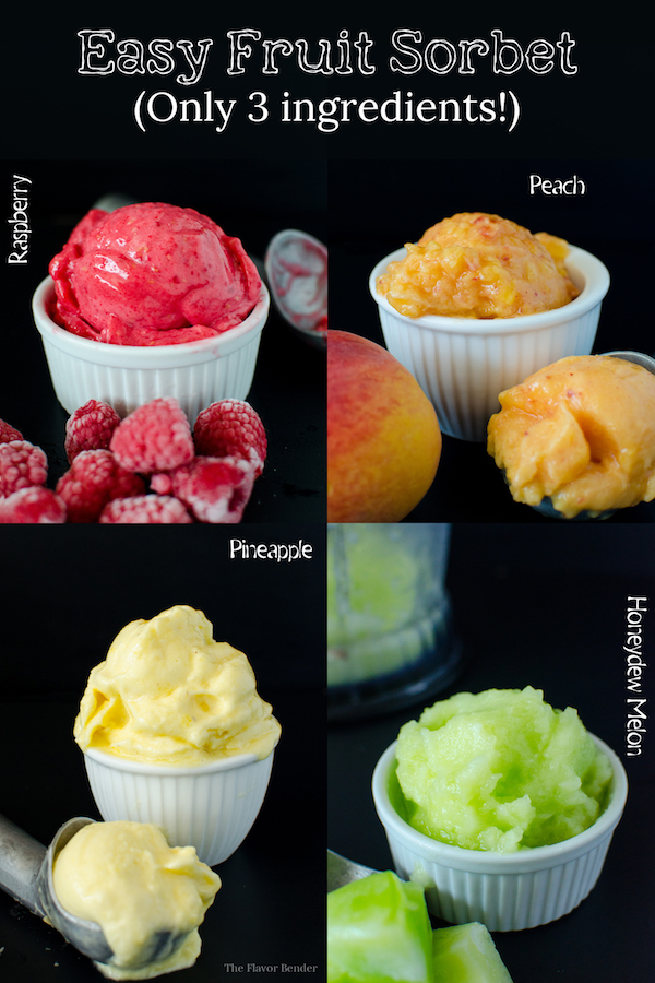 easy fruit sorbets