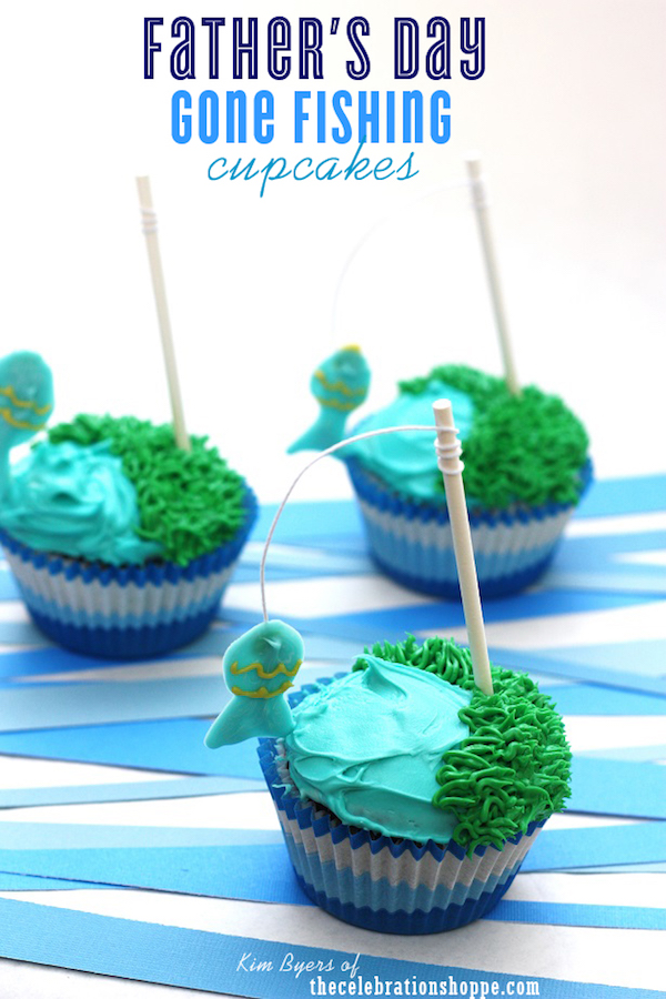 gone fishing cupcakes