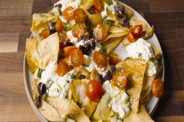 greeek nachos