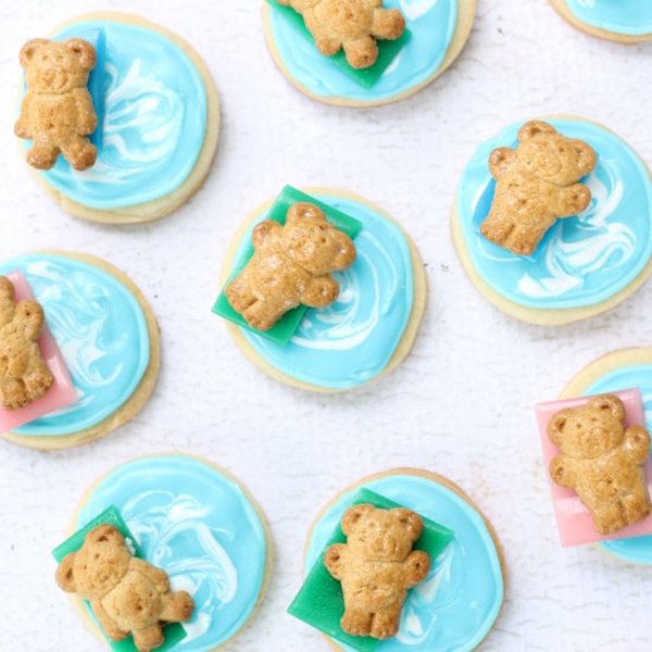 pool party cookies