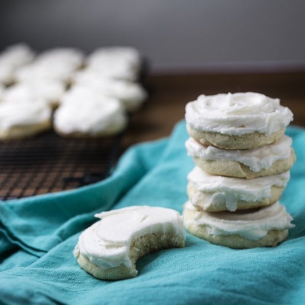 wedding cake white cake mix cookies