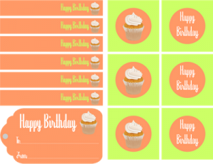 Birthday Printables – Edible Crafts