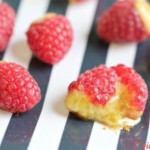 creme brulee raspberries