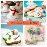 snowman treats