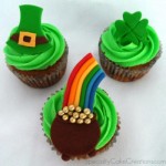 st. patrick's day cupcake toppers