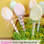 easter marshmallow pops