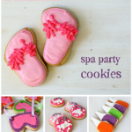 spa party cookies