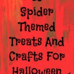 Spider Treats and Crafts