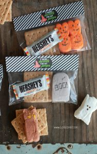 Halloween S’mores Treats with Free Printable Bag Toppers – Edible Crafts